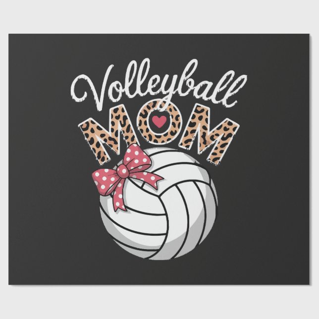 Papel De Presente Mãe de Volei (Aberto)