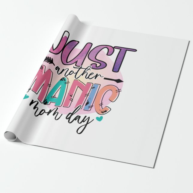 Papel De Presente Mãe Deu Mais Um Dia Da Mãe (Desenrolado)