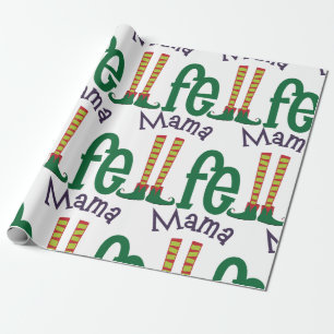 Papel De Presente Mãe Elf