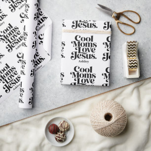 Papel De Presente Mães Legais Amam Jesus