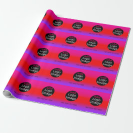 Papel De Presente Magenta de negócios personalizável e profissional 