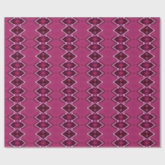 Papel De Presente magenta diamond pattern