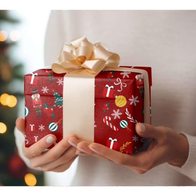 Papel De Presente Magia Nutcracker (Criador carregado)