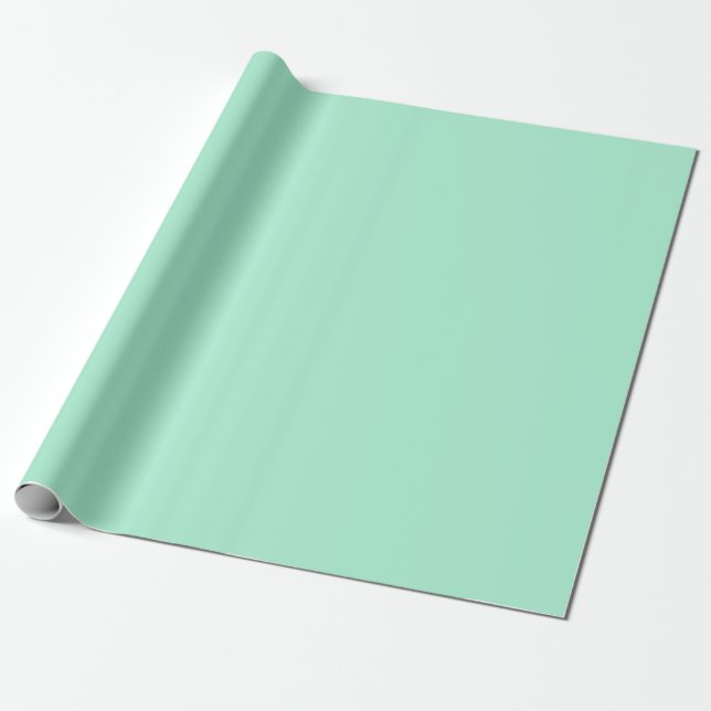 Papel De Presente Magic Mint Green (Desenrolado)