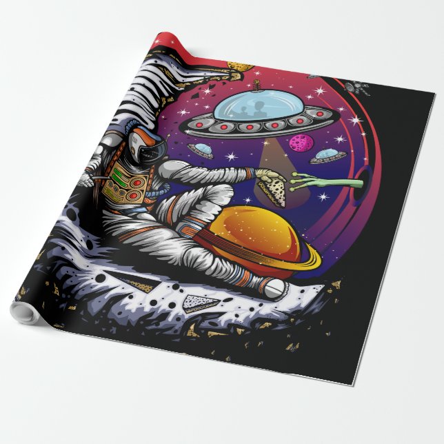 Papel De Presente Magneta (Desenrolado)