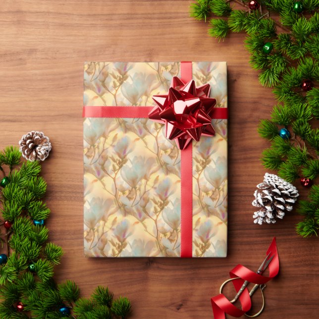 Papel De Presente Magnolia Sunset (Presente de Natal)