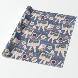 Papel De Presente Mago do Laptop