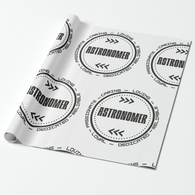 Papel De Presente Maior Astrônomo (Desenrolado)