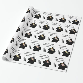 Papel De Presente Mais do que bastante a comer