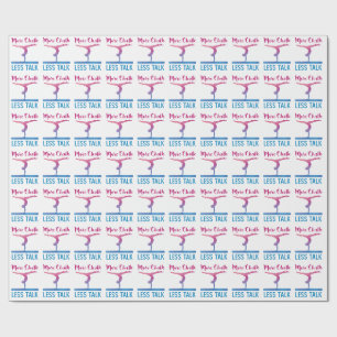 Papel De Presente Mais giz Menos Conversar Gymnética Bonita