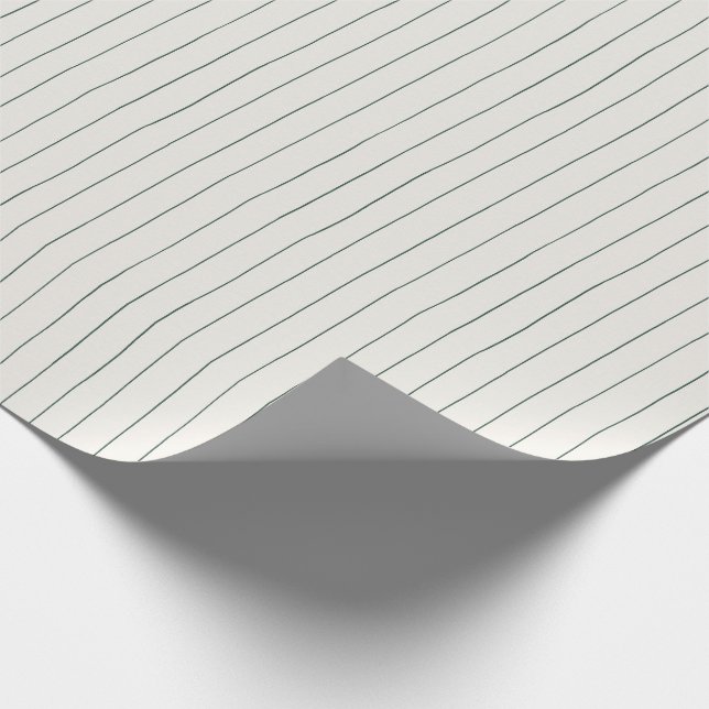 Papel De Presente Mala de Natal Verde com faixa mínima (Ponta)
