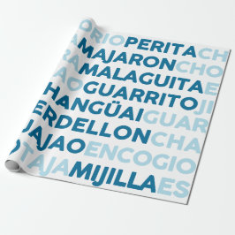 Papel De Presente Malaguita
