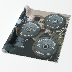 Papel De Presente Malhação do proprietário ou do usuário do Gym 