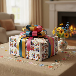 Papel De Presente MAMA Floral