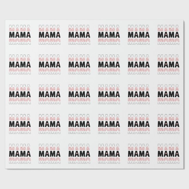Papel De Presente MAMA Gift Wrapping Paper (Aberto)