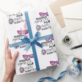 Papel De Presente Mamita dos 90