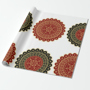 Papel De Presente Mandala Art Wraping Paper