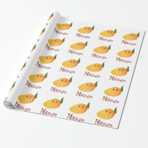 Papel De Presente Mango