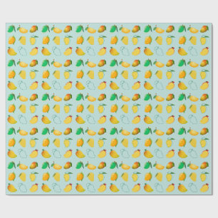 Papel De Presente Mango Fresca