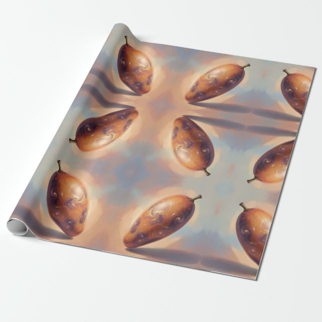 Papel De Presente Mango – Tropische Frucht voller Geschmack´4 (Desenrolado)