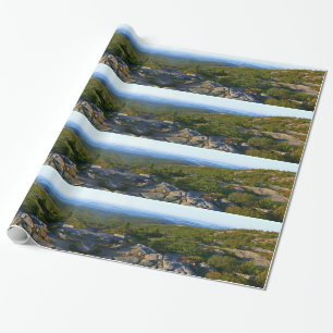 Papel De Presente Manhã no topo da montanha Cadillac em Acadia