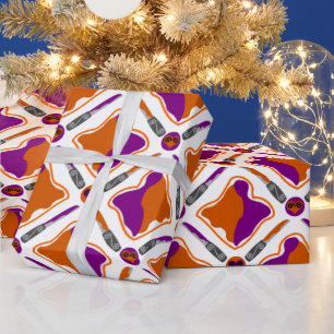 Papel De Presente Manteiga de amendoim e gelatina sem aspecto Padrã