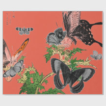 MANTEIRAS DE Papel E JAPONÊS VERMELHOS