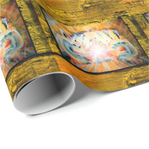 Papel De Presente Mãos curas