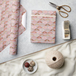 Papel De Presente Mãos do Coração
