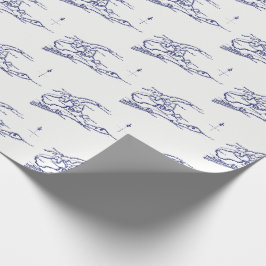 Papel De Presente Mapa de Long Island The Hamptons VC