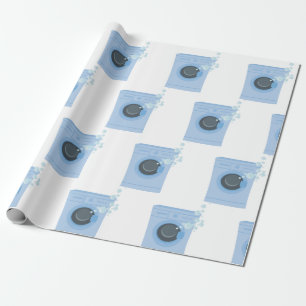 Papel De Presente Máquina de Lavar