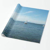 mar, céu azul e barcos brancos presente de férias