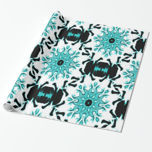 Papel De Presente Mar e criaturas.....