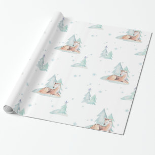 Papel De Presente Maravilha de inverno bonita