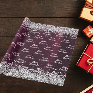 Papel De Presente Maravilha de Natal elegante