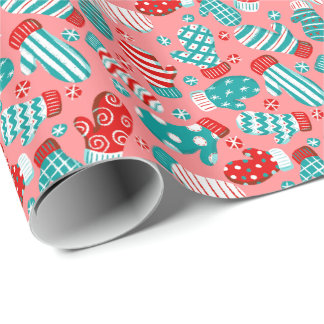 Papel De Presente Maravilhoso Mittens Gift Wrap