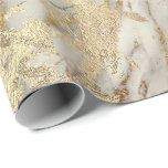 Papel De Presente Marble Champaigne Cinza Dourada Traço metálico<br><div class="desc">Minimalismo e elegância de acordo com as tendências reais da decoração interior. Para Muitas Ocasiões De Glam De Luxo</div>