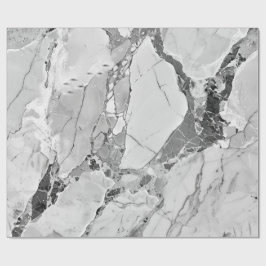 Papel De Presente Marble Texture Twilight Marble Fantasy Cinza Wrapp