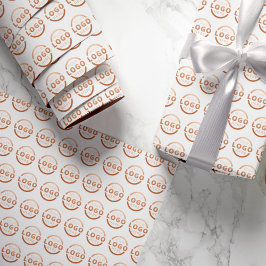 Papel De Presente Marca do logotipo comercial do Promocional de cor