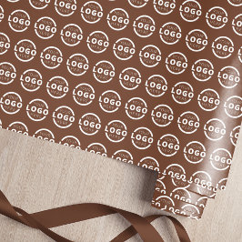 Papel De Presente Marca do logotipo comercial do Promocional de cor