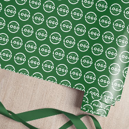 Papel De Presente Marca do logotipo comercial do Promocional de cor