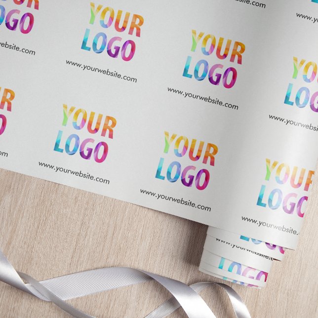 Papel De Presente Marca do logotipo comercial do Promocional de cor  (Criador carregado)