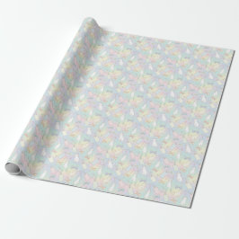 Papel De Presente Marcas de Presente em Forma de Gato Fitas Pastel N