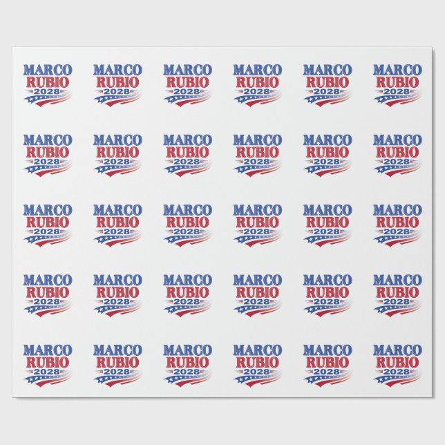 Papel De Presente Marco Rubio 2028 (3º) (Aberto)