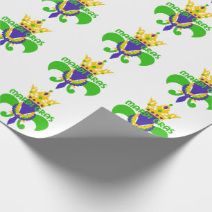 Papel De Presente Mardi Gras