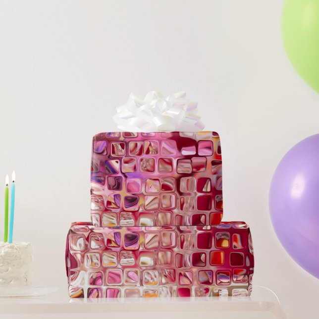Papel De Presente Margi Modern Elegant Chic Wrappaper (Presentes para festas)