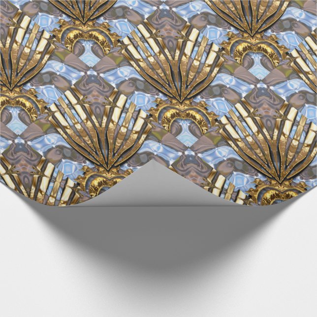 Papel De Presente Margo Spray Modern Elegante Natal (Ponta)