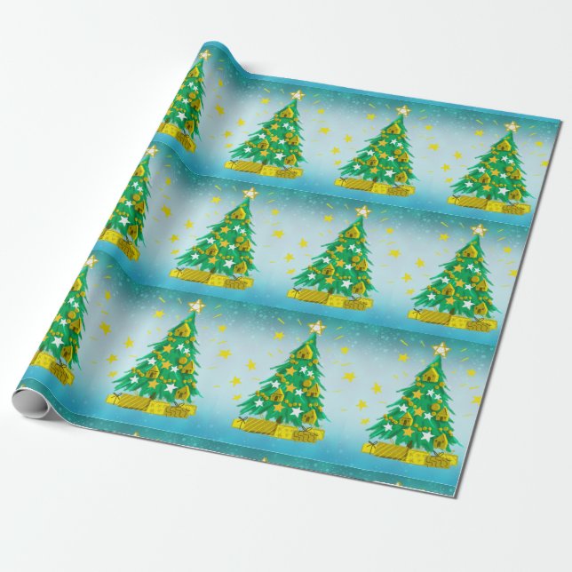 Papel De Presente Maridad Feliz (Desenrolado)