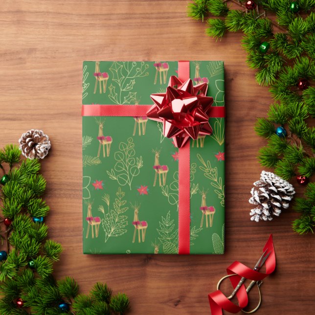 Papel De Presente Maridad Feliz (Presente de Natal)