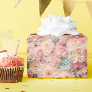 Papel De Presente Marie Antoinette Floral